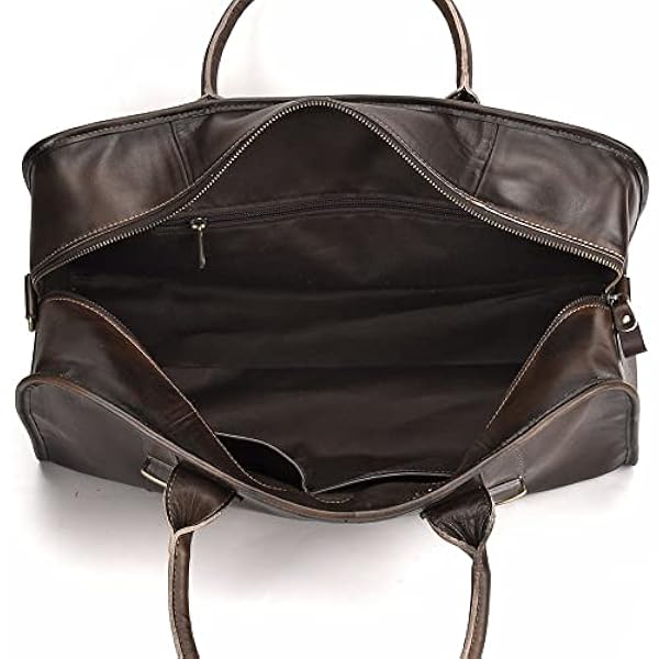 N/A Kleur-afvegen Heren Retro Draagbare One-Shoulder Messenger Casual Reizen Grote Capaciteit Herentas (Color : A, Size : 46 * 25 * 16cm)